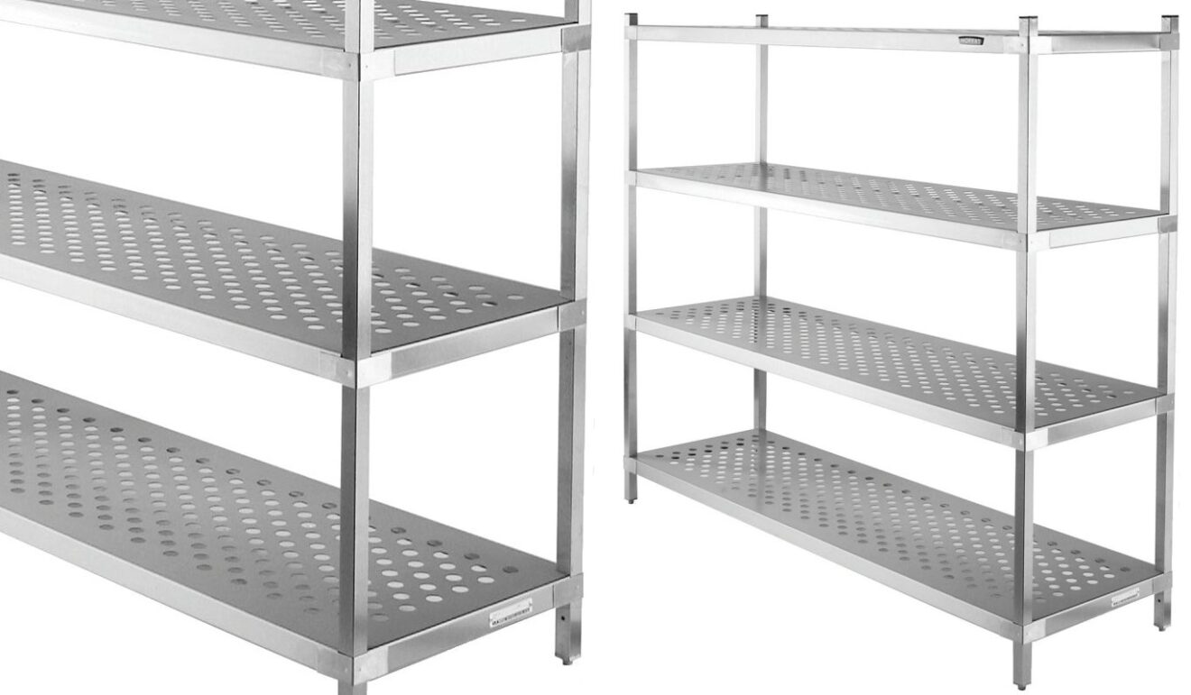 Perforated Container Racks Be the first to review “SS perforated tier rack” Cancel reply